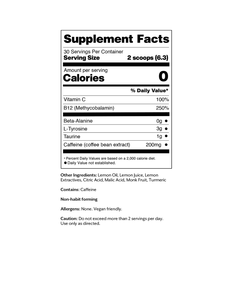 2 promix 6 67oz pre workout lemon tingle free packaging supplement facts 1000x 688b97ae 7108 4efa b158 87df814fb561