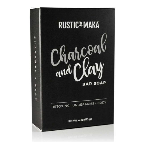 Rustic Maka Charcoal + Clay Underarm Bar (Detox)