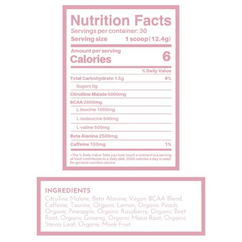 Preworkout Raspberry Lemonade Nutritional Label 1680x 364ccde1 deb9 4718 a48f 817ce17cfd92