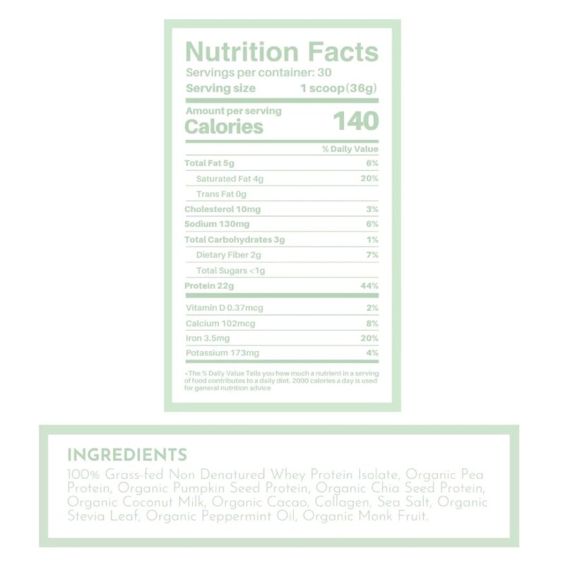 Protein Mint Chocolate Nutritional Label 1680x 18bbf4c0 9375 4ee2 a2f4 e88d39bb0c92