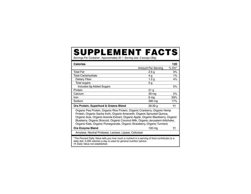 SLSC 30 SupplementFacts