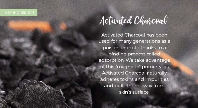 key ingredient activated charcoal